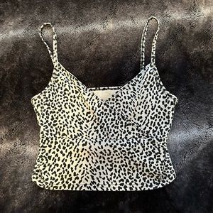 Animal Print Tank Top